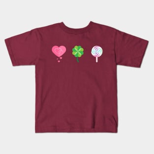 Love, Luck and Lollipops Kids T-Shirt